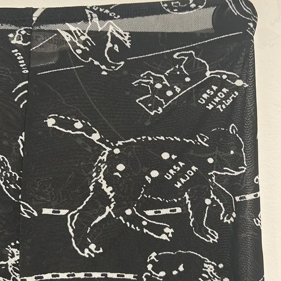 Bear Dance Astrology Mesh Bike Shorts Small - Picture 5 of 5